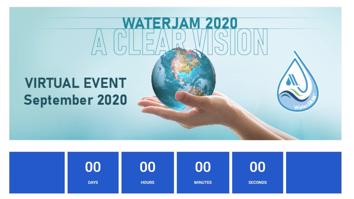 GenevaVAAWWA's tweet photo. It's here!  The start of #WaterJAM2020.  Can't wait to see everyone virtually.  If you would like to chat, drop me a note. I would love to catch up. https://t.co/PeUjvrTKSv