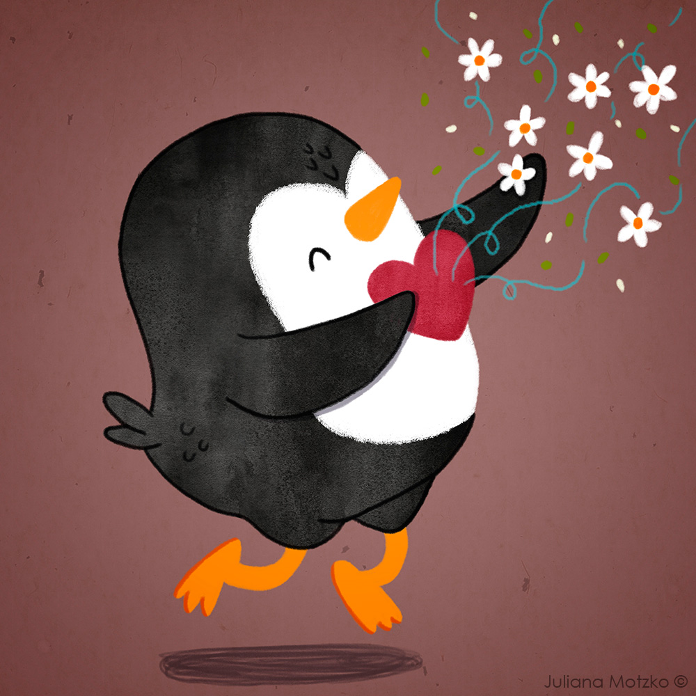 penguins_family's tweet photo. Let your heart bloom

#ThePenguinsFamily #penguins #love #heartbloom #blooming #floral #flowers #spring #feelings #animal #cute #cartoon #lovecartoon #illustration #JulianaMotzko https://t.co/1grqXF5VCo