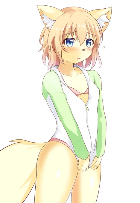 「あの・・・これ小さくないですか?しかもこの水着、女の子用・・・///」ラスティさん( )ちのサフィラくんを描かせて頂きました!!(n度目) 