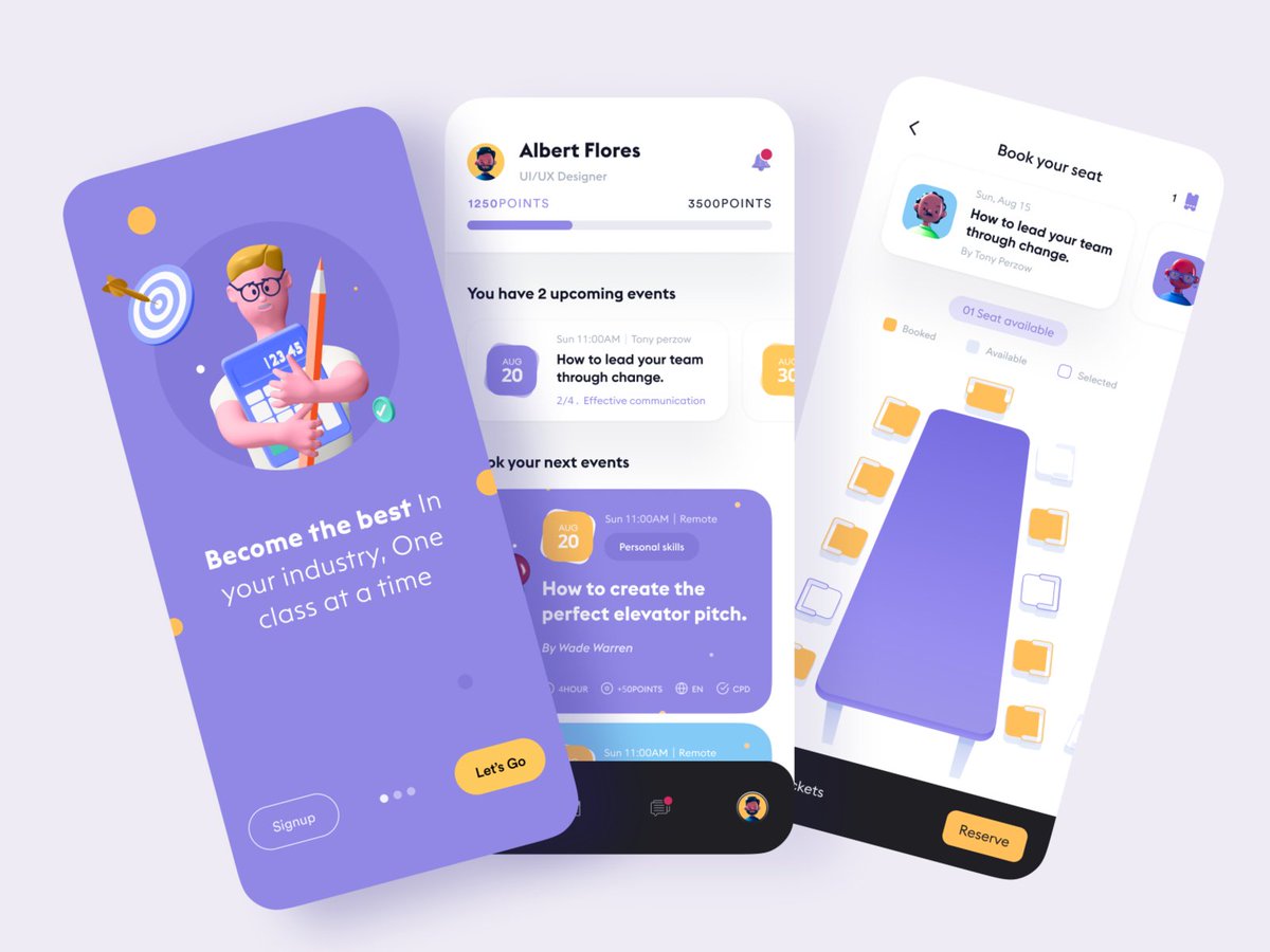 ofspaceagency's tweet photo. App_Design: Educational App for Professionals!
For any kind of query: hello@ofspace.co
#design #technology #education #online_study #mobileapp #online_exam #online_class #websitedesign #online_bookreading #studyapp #e_learning #e_learning_platform #online_school #creative https://t.co/iwK3Tgq9JF