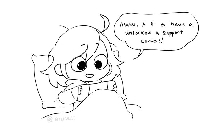anyway i started playing FE3H and some of these support convos start off pretty concerning 