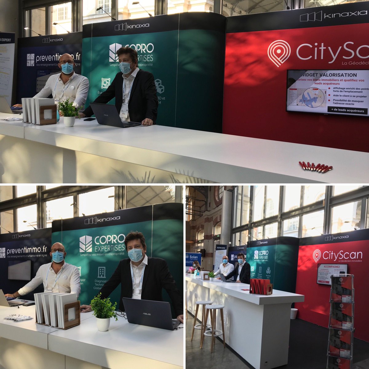 En direct du @PropelbyMIPIM ! <a href="/Preventimmo/">Preventimmo</a> <a href="/CityScanFR/">CityScan</a> #coproexpertises sont prêts ! #immobilier #innovation #paris