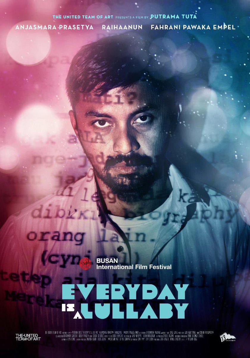 TutaFilms's tweet photo. We are happy to announce our film Everyday is a Lullaby directed by @PutramaTuta with the casts Anjasmara Prasetya, Raihaanun and @Fahrani_Empel will be premiered at Busan International Film Festival 2020 next month! https://t.co/wG18hHoOFF