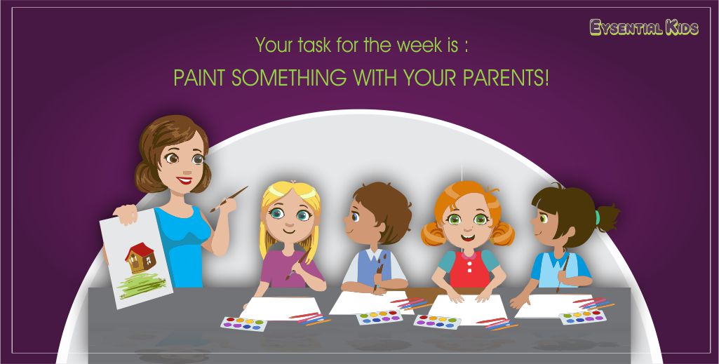 EysentialKids's tweet image. Another week, another task! Let the kids put on their beret, pull out their paint brushes and let the creativity flow! 
#EysentialKids #WeeklyTasks #Children #Kids #Tasks #Digital #DigitalEyeStrain #FunActivity #FunActivitiesForKids