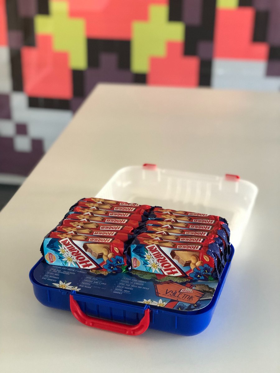 Runecast's tweet photo. .@jasonmashak just made our Monday with this #Horalky Suitcase! #LifeAtRunecast https://t.co/LwCtSpugm7