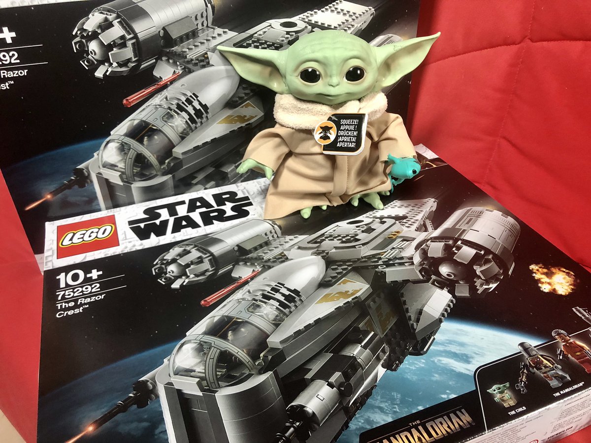 emilio_cozzi's tweet photo. Nel frattempo, al #CozziSCove
#TheMandalorian #StarWars #BabyYoda @LEGO_Group https://t.co/WBo0dAekPV