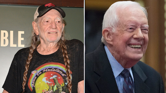 thehill's tweet image. Jimmy Carter says his son smoked pot with Willie Nelson on White House roof hill.cm/DkFcIvP
