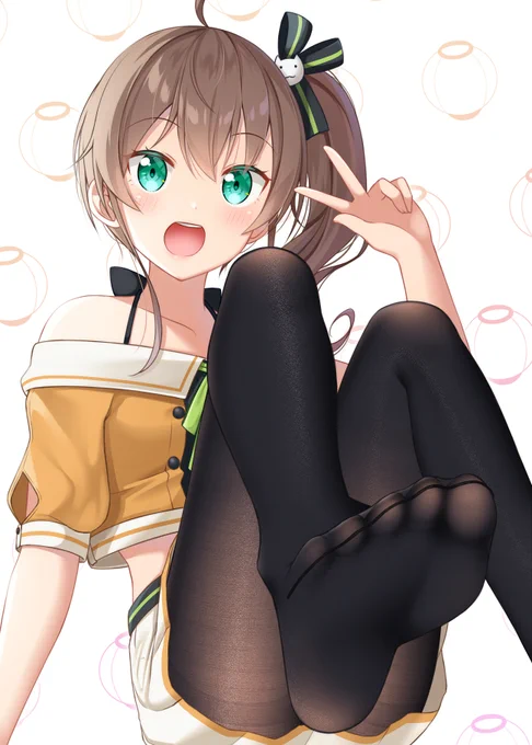 ホロライブの貴重なタイツ枠
夏色まつりちゃん!
#祭絵 
