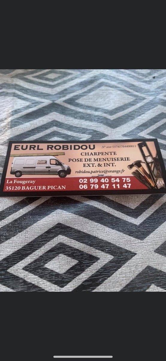 GtrEnora's tweet photo. Merci de bien vouloir retweeter s’il vous plaît 
⚠️⚠️‼️Urgent⚠️⚠️‼️
 Eurl Robidou recherche un charpentier  pour remplacement suite accident CDD de 3 mois renouvelable  nous contacter au 06 79 47 11 47 https://t.co/ytxmHQdTiF