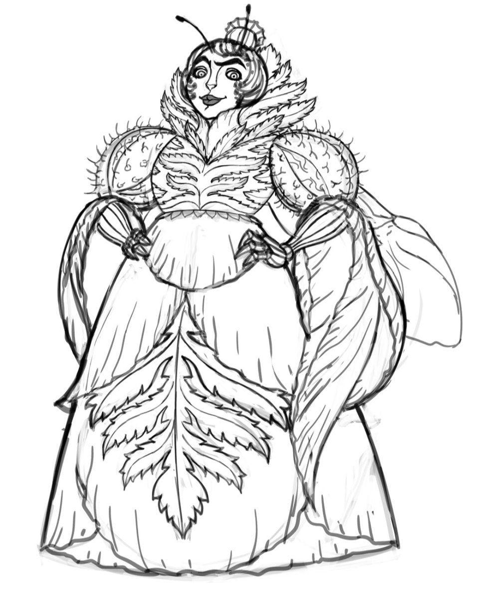 ClaudiaCanginiA's tweet photo. Long bloom the queen!
#pencil #WIP #FlowerCourt https://t.co/KWahnQd5FN