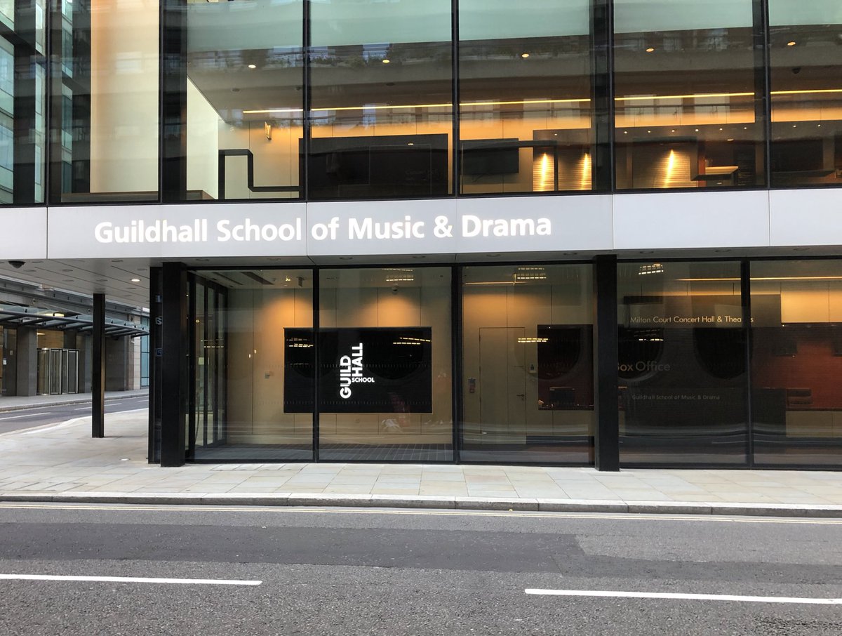 First day of drama school today! Very exciting #gsmd