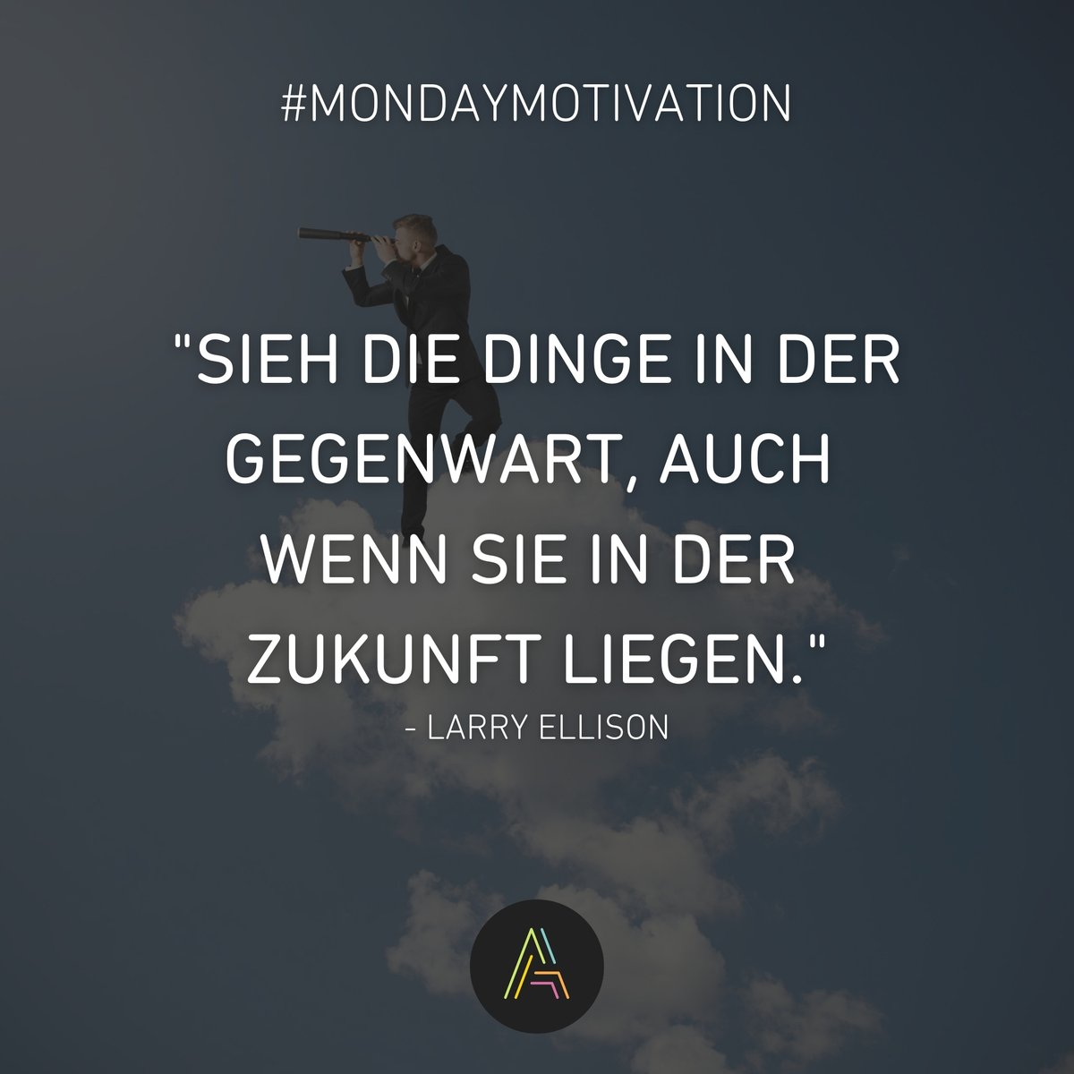 💡 Was sagst Du zu diesem #Zitat von #LarryEllison? 

❤️  Wir wünschen Dir einen wunderbaren Start in die Woche!

💻  Hast Du Dir schon unser kostenloses SCRUM Playbook angeschaut? Dann wird es aber Zeit: 7615082.hs-sites.com/scrum-playbook

#agileheroes #agilesarbeiten #scrum