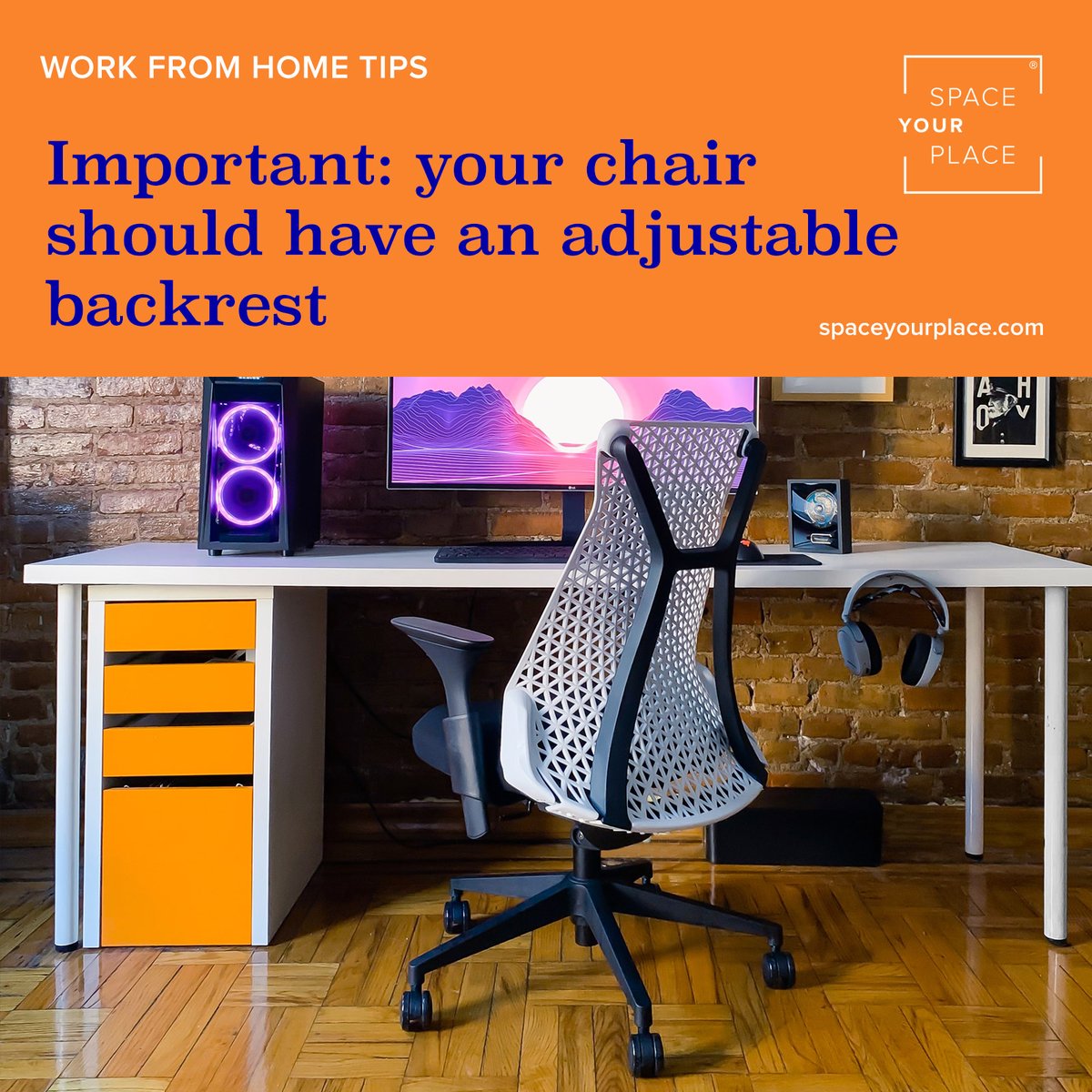 spaceyourplace's tweet photo. Supportsย yourย posture, reducing neck and shoulderย pain.
https://t.co/ASClTXSzlP
https://t.co/2kVxcEplSl
.
.
.
.
.
.
.
#spaceyourplace #WFH #smartwork #teletrabajo #smartwork #workplaceengement #workplacehapiness #hr #organzationaldevelopment https://t.co/edMJuI96ie