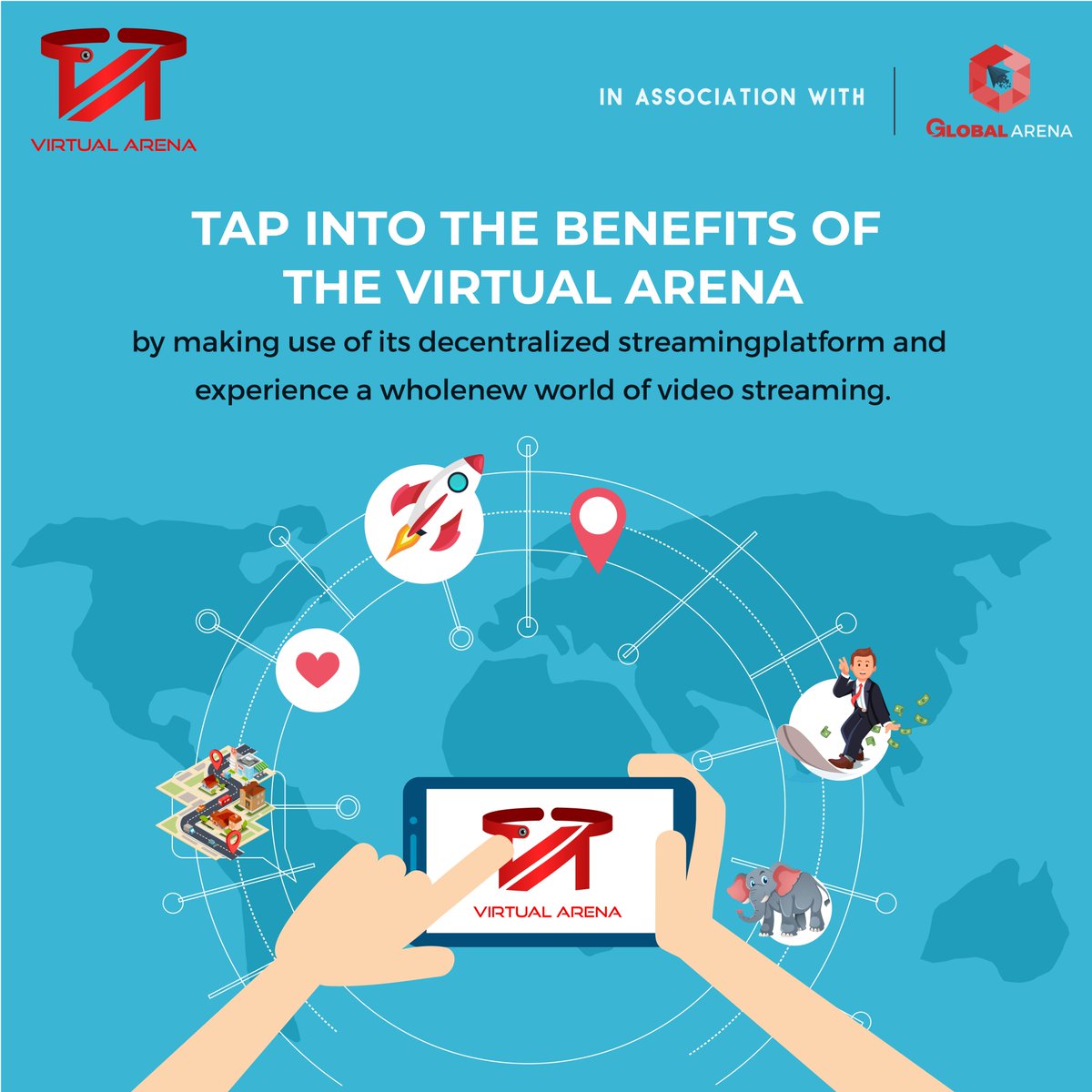 VirtualArena_VA's tweet photo. Tap into the Benefits of the Virtual Arena
by making use of its decentralized streaming platform and experience a whole new world of video streaming.
#Livestreaming #Videostreaming #Blockchain #Cryptocurrency #Virtualreality #Virtualization #streams
https://t.co/cIGA8OPHOk https://t.co/b9RgOPlnZv