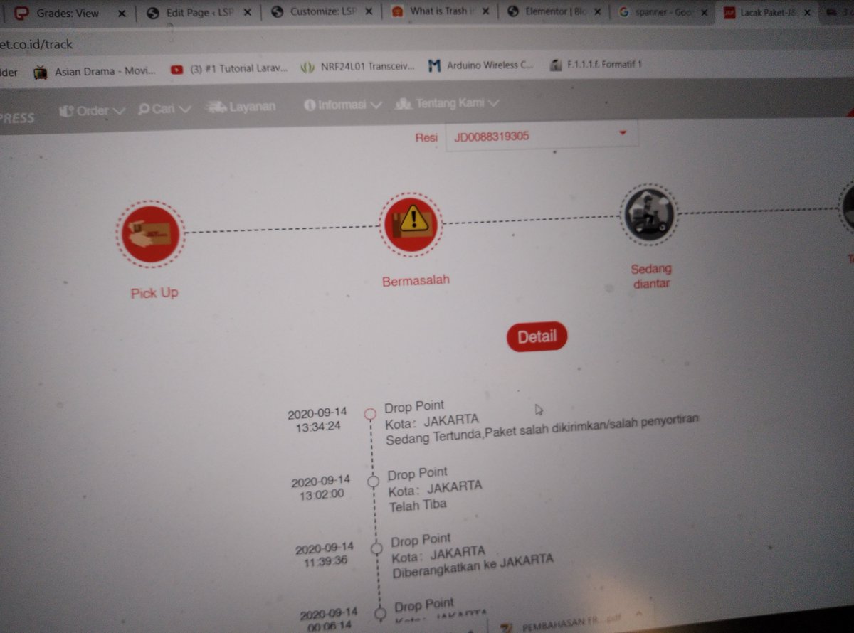 stmadbtegal's tweet photo. @jntexpressid paket kami gmna kondisi dan hasilnya? Kok belum sampai... https://t.co/HGV6vHzcLr