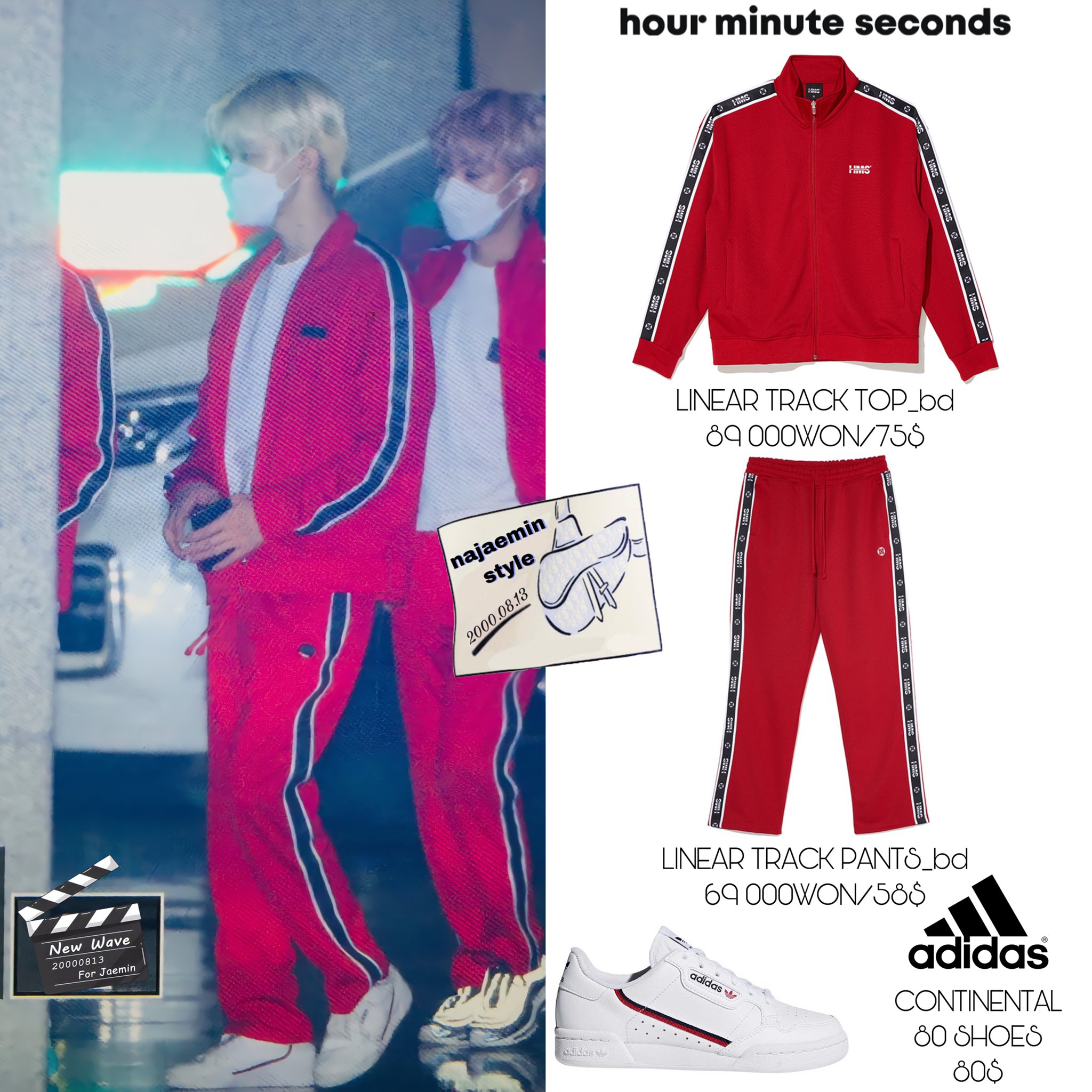 por qué Suri rival NCT JAEMIN FASHION 재민 패션 옷장 on Twitter: "200914 JAEMIN - ISAC's E-SPORTS  EVENT #HOURMINUTESECONDS LINEAR TRACK TOP_bd, LINEAR TRACK PANTS_bd #ADIDAS  CONTINENTAL 80 SHOES #JAEMINstyle #JAEMIN #NCT #NCTDREAM #재민 #엔시티드림  https://t.co/ZP5S7h9OiJ" /