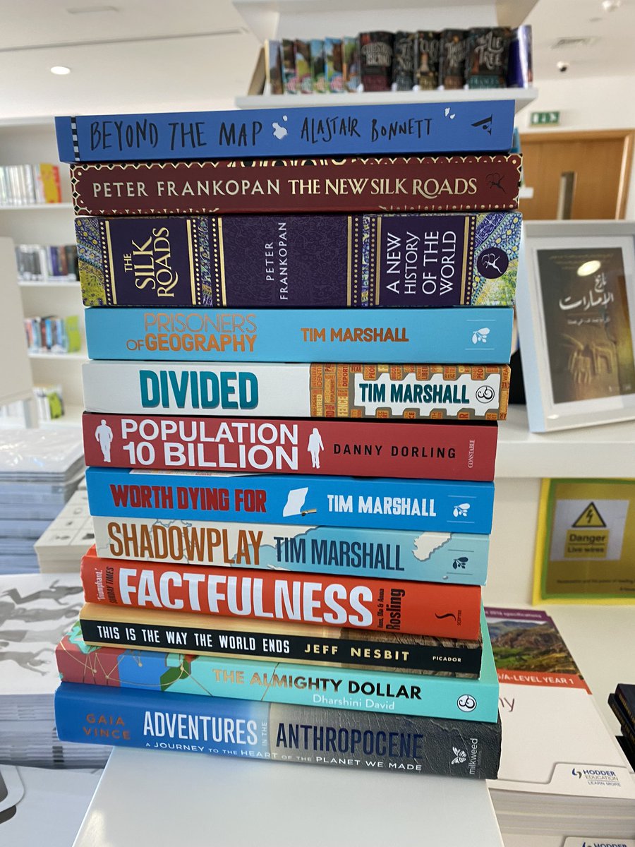 Chris Hoare (@chrishoare17) on Twitter photo Exciting deliveries at <a href="/KSABGeography/">KSAB Geography</a> department today! No excuses now for a A-Level Geographers #edutwitter #widerreading Exciting deliveries at <a href="/KSABGeography/">KSAB Geography</a> department today! No excuses now for a A-Level Geographers #edutwitter #widerreading