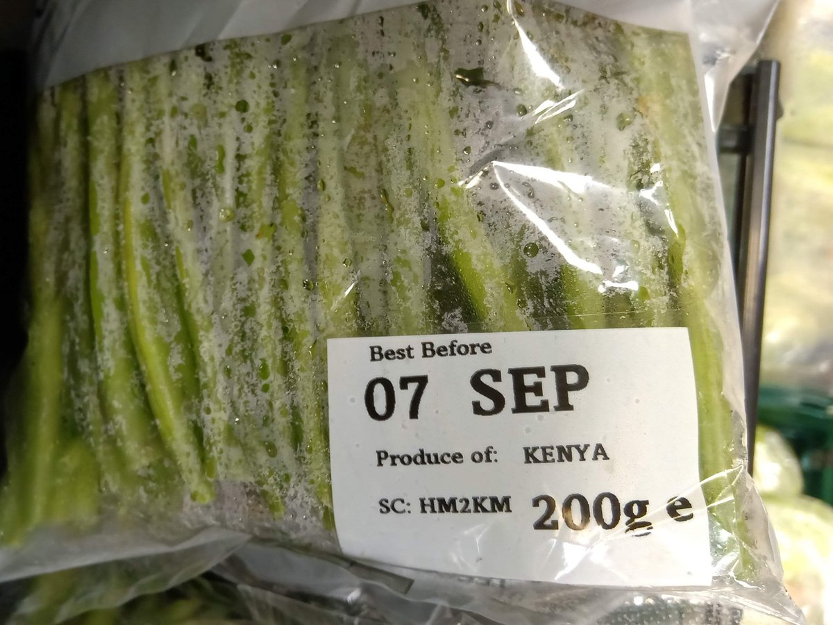 SLeguil's tweet photo. It's September - peak harvest time in the UK - and my local Tesco sells apples from South Africa or New Zealand, beans &amp; broccoli from Kenya. Supermarkets are driving this global food trade for profit - 90% of British orchards have been lost since the 1950s. #ExtinctionTheFacts https://t.co/qEzsVGk8aN