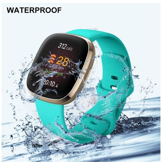 No RVW required, re/fund after rating, only need 10 orders. Free findway Bands Compatible with Fitbit Versa 3/Fitbit Sense for Women and Men, Durable Silicone Watch Strap, Adjustable Replacement Wristband for Smart Watch.