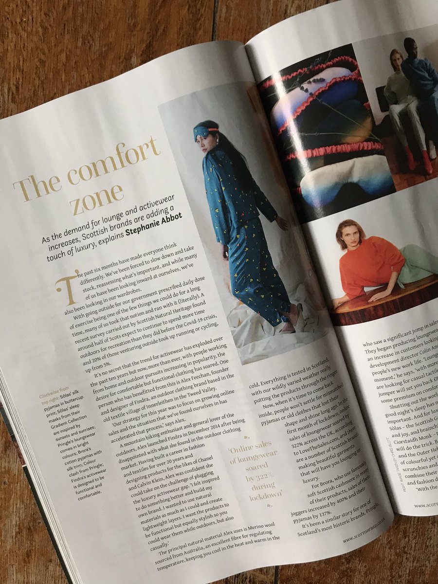 SÒLAS (@solassleepwear) on Twitter photo We’ve been included in a lovely feature on #lounge and #activewear in <a href="/ScottishField/">Scottish Field</a> Luxury Issue alongside <a href="/FINDRAclothing/">FINDRA</a> <a href="/Brora/">Brora</a> #PringleofScotland. Thanks to <a href="/StephanieAbbot/">Stephanie Abbot</a> 🙌 “...with pieces like these style can still reign supreme.” We’ve been included in a lovely feature on #lounge and #activewear in <a href="/ScottishField/">Scottish Field</a> Luxury Issue alongside <a href="/FINDRAclothing/">FINDRA</a> <a href="/Brora/">Brora</a> #PringleofScotland. Thanks to <a href="/StephanieAbbot/">Stephanie Abbot</a> 🙌 “...with pieces like these style can still reign supreme.”