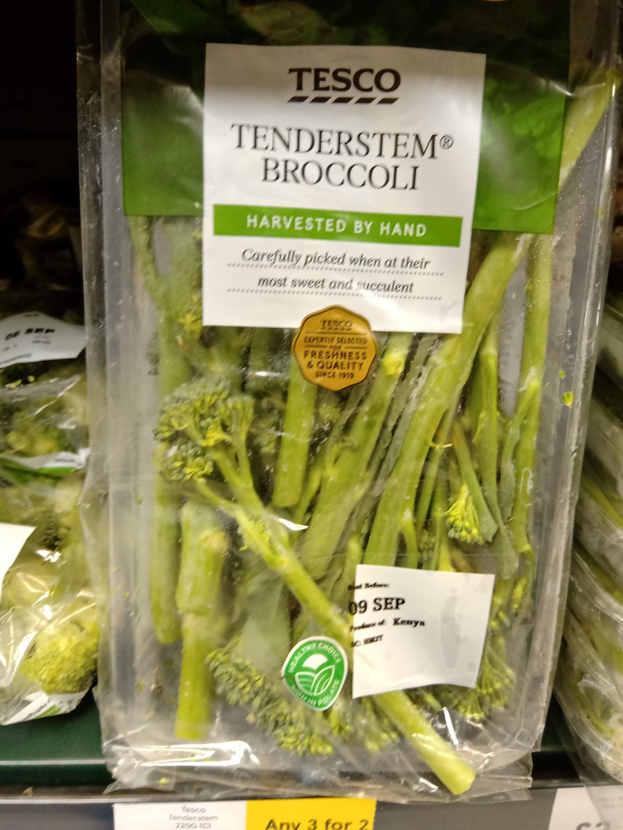 SLeguil's tweet photo. It's September - peak harvest time in the UK - and my local Tesco sells apples from South Africa or New Zealand, beans &amp; broccoli from Kenya. Supermarkets are driving this global food trade for profit - 90% of British orchards have been lost since the 1950s. #ExtinctionTheFacts https://t.co/qEzsVGk8aN
