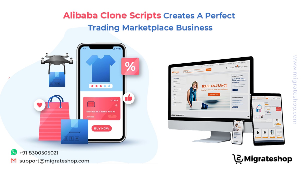 migrateshop's tweet photo. Alibaba Clone Scripts Creates A Perfect Trading Marketplace Business

Visit: https://t.co/vRVcZ0MgFP
Click Here: https://t.co/w36UdzsxWn

#alibabaclone #alibabaclonescript #marketplacescript #b2bmarketplace #marketplacebusiness #phpclonescripts #clonescript #migrateshop #business https://t.co/GRFWplWq88
