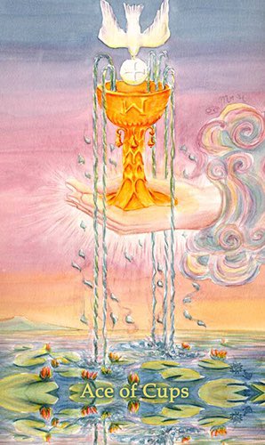 Cryptotarot1's tweet photo. Will $ada #cardano reach more than 5$? The Ace up Cups ornately jeweled. "what is for you will not pass you by".
This symbolises that there is abundance on the way and will occur within a relatively short span of time. @cardanojournal @Cardano #crypto #bitcoin https://t.co/409aaPQCGy