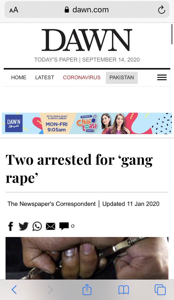 Eg 4: I dislike the use of single quotes in headlines because of how ‘’ have come to be used in popular culture... to denote sarcasm. Instead, I would say: “Two arrested for allegedly gang-raping a woman” Headline rating: 2/5