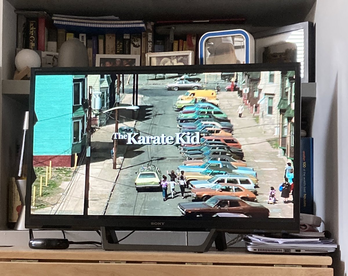 sarah_church's tweet photo. Got a ten hour window waiting for the Gas Engineer, why not...
#TheKarateKid #howmanyhours https://t.co/RqOlECpilS