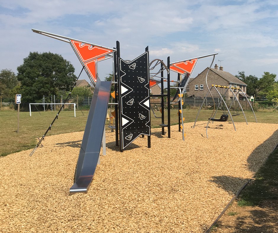 HAGS_UK's tweet photo. Let’s go to Ellington Playing Fields in Cambridgeshire where the residents now have a great space for children to play &amp; for adults to exercise. A wonderful space to encourage physical &amp; mental wellbeing.
👉Read the case study https://t.co/2q9bqCnmJl
#OutdoorPlay #OutdoorExercise https://t.co/GrQQ6LXJy1