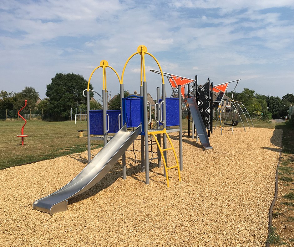 HAGS_UK's tweet photo. Let’s go to Ellington Playing Fields in Cambridgeshire where the residents now have a great space for children to play &amp; for adults to exercise. A wonderful space to encourage physical &amp; mental wellbeing.
👉Read the case study https://t.co/2q9bqCnmJl
#OutdoorPlay #OutdoorExercise https://t.co/GrQQ6LXJy1