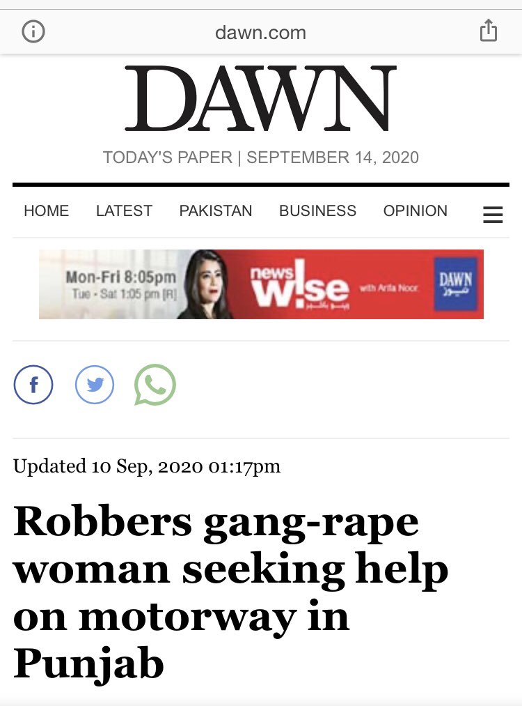 Eg 5: this  @dawn_com headline is correct in that it centers the perpetrators. Not very expressive or emotive given the nature of the crime, but technically sound.Headline rating: 4/5