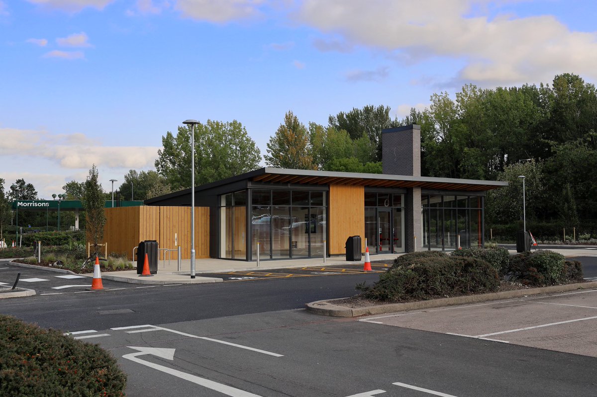 LOROCArchitects's tweet photo. PC on the Starbucks in Redditch to accompany the one in Carvey Island and the 3no. sites in Wales #coffee #drivethru. Many thanks to all involved great team effort. https://t.co/DhlBK62m9g