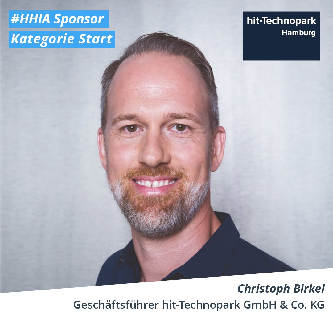 HHISummit's tweet image. hit-Technopark ist Sponsor des #HHIA in der Kategorie START.
“Der hit-Technopark unterstützt den HHIA mit Leidenschaft, da gerade wir als Hamburgs erster Technologiepark wissen, wie wichtig junge innovative Unternehmen für ein gesundes Wachstum einer Metropole sind.” (C. Birkel)