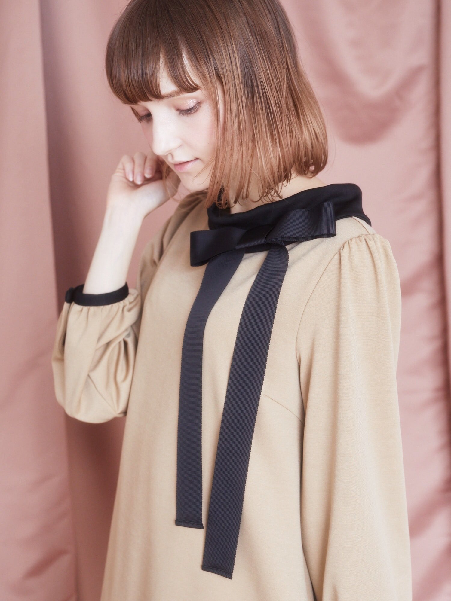 Maison de FLEUR canone エマの生意気ワンピース