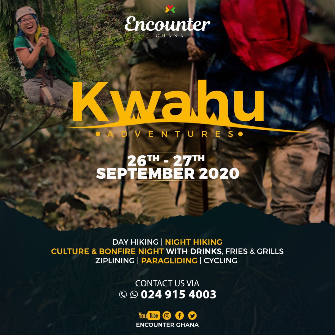 EncounterGhana's tweet photo. Adventure feeds the soul!

Don’t do the same old things you do every weekend 🙄

You don’t need to pretend to be happy in uncomfortable clothes, buying expensive drinks and fake laughing with boring people.

You could actually be happy for real!
ADVENTURE CALLS
Sign up now! https://t.co/308RQr99Ni