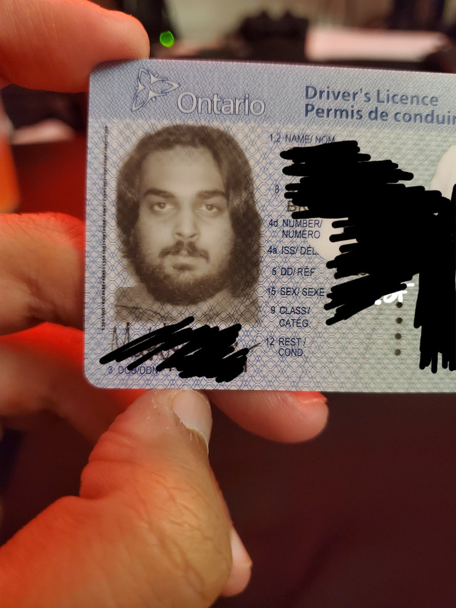 my dad said my license makes me look like a "flight risk".