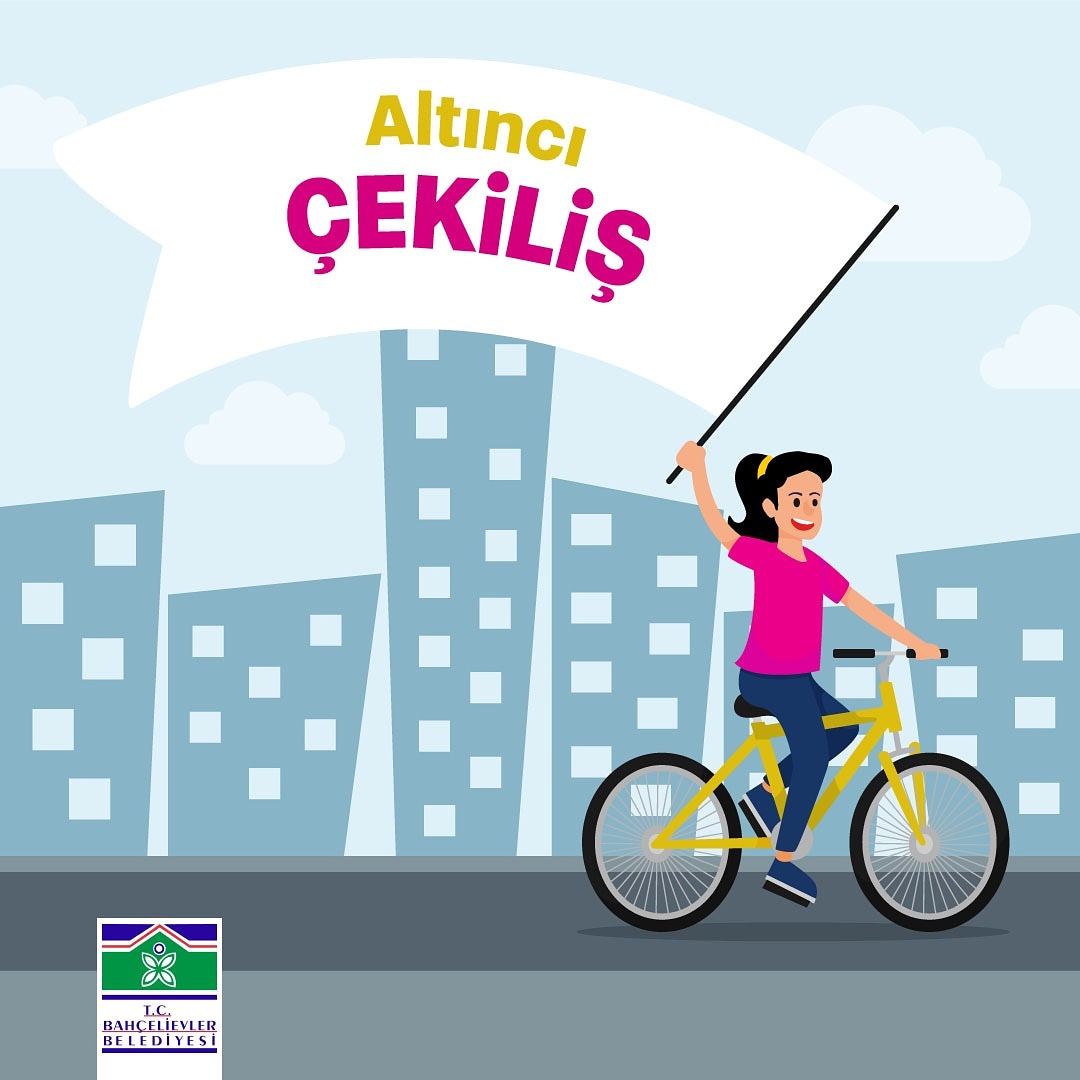 BİSİKLET YOLU AÇILIŞINA ÖZEL ALTINCI ÇEKİLİŞ  💯🚴‍♂️  

Açılışta bizimle olacak 1 talihliyi arıyoruz.😎

📌 ŞARTLAR 

🔸️<a href="/BahcelievlerBel/">Bahçelievler Belediyesi 🇹🇷</a> ve <a href="/DrHakanBahadir/">Dr.Hakan Bahadır🇹🇷</a> hesabını takip etmek
🔹️Bu tweeti RETWEET etmek
🔸️Bahçelievler'de oturmak
🔹️Son katılım bugün saat 21.00'a kadardır.