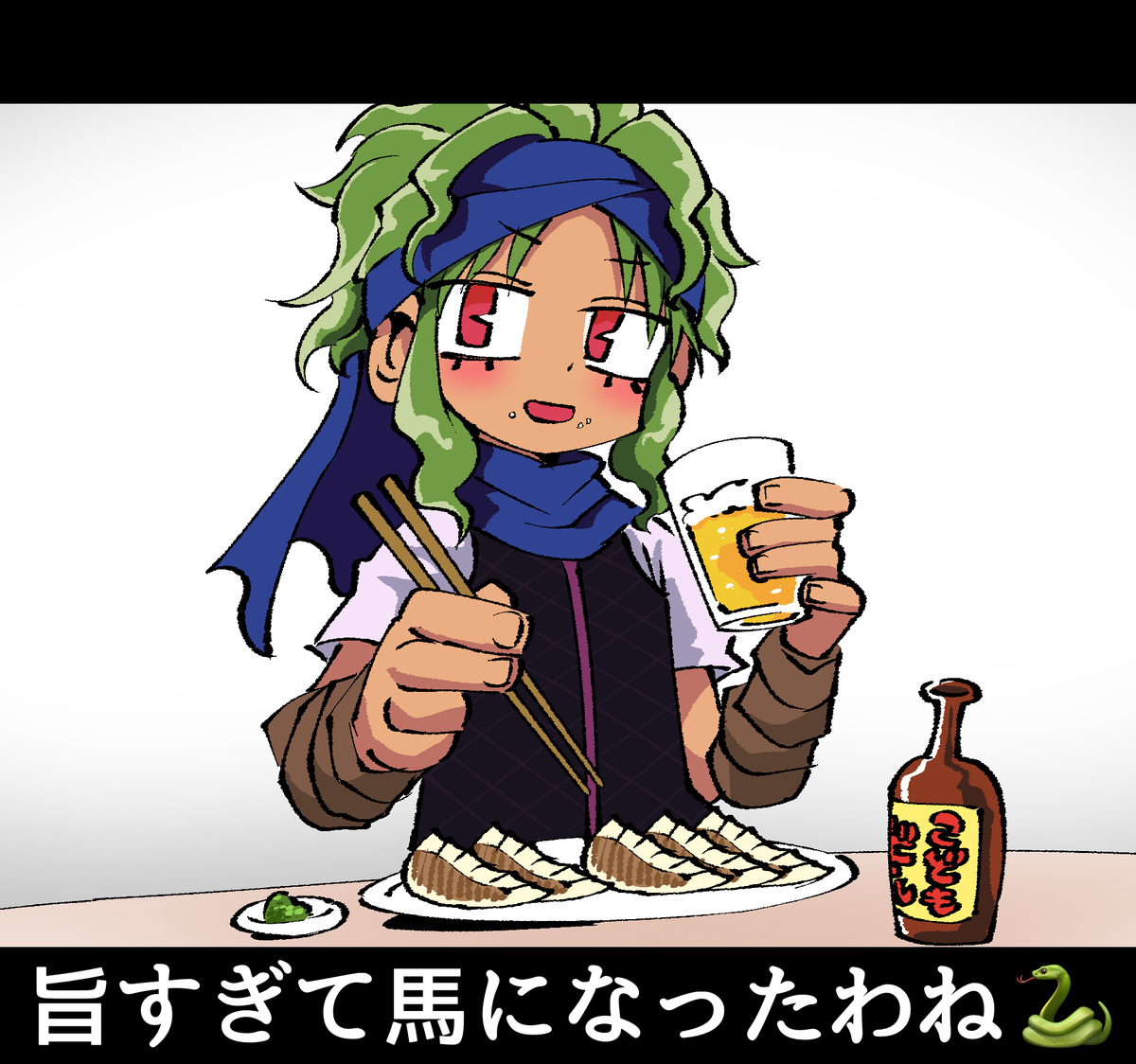ゲームキューブの発売日19周年だそうで?
記念にガチャフォースのオロチちゃんです? 
