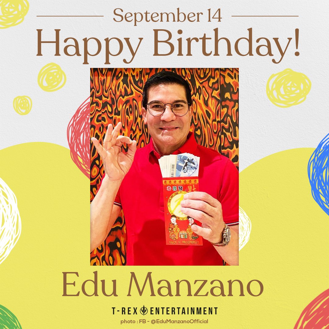 Happy 65th birthday, Edu Manzano ! Trivia: His birth name is Eduardo Barrios Manzano. 