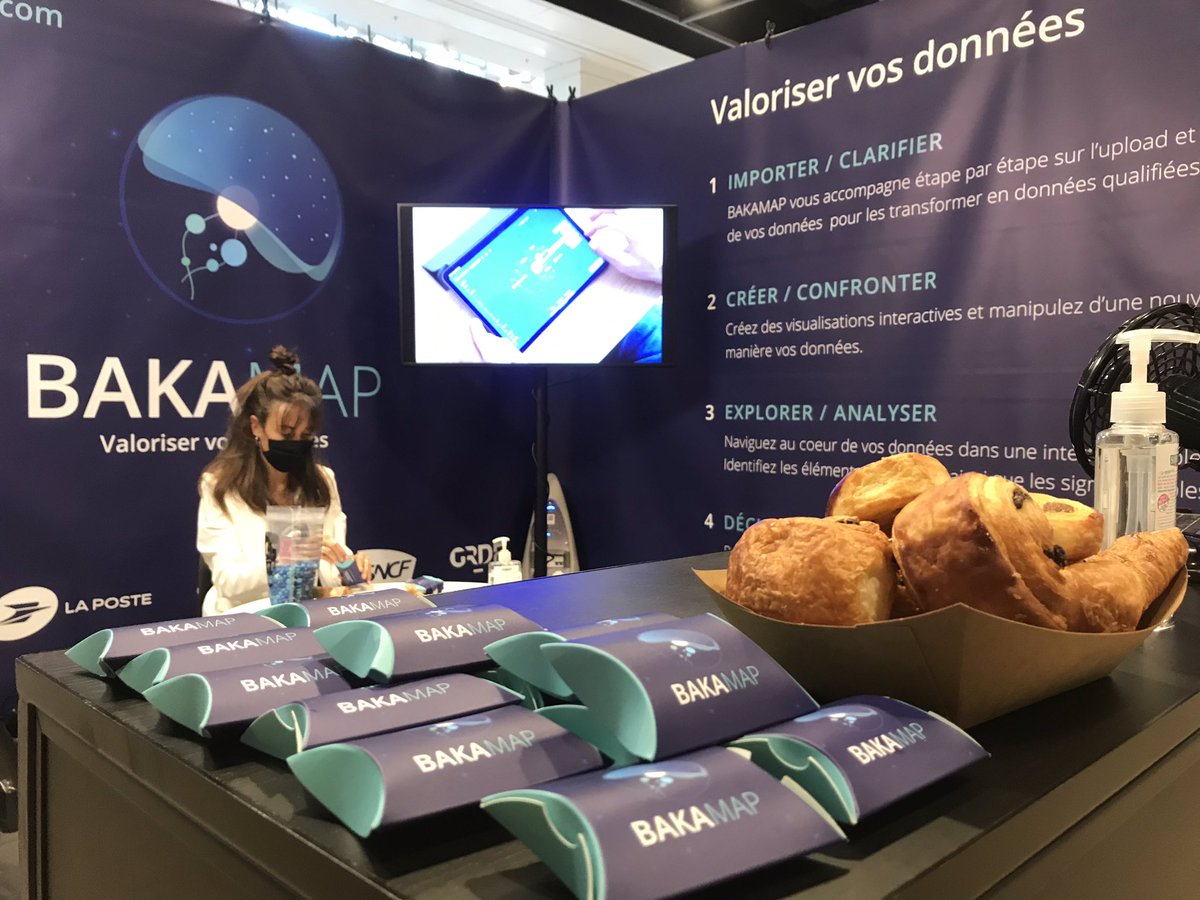Baka_map's tweet photo. @bigdataparis Nous y sommes ! Rendez-vous stand B21 🎯 #bigdata #bigdataparis #dataviz #datavisualisation https://t.co/S1OhXFzsMa