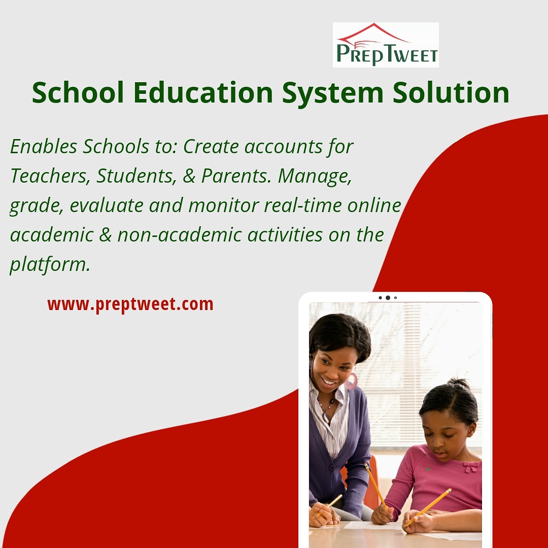 PrepTweet1's tweet photo. The school portal solution enables public and private school owners to manage respective schools from a central piont in achieving educational set goals. https://t.co/fA7up3Nsjp