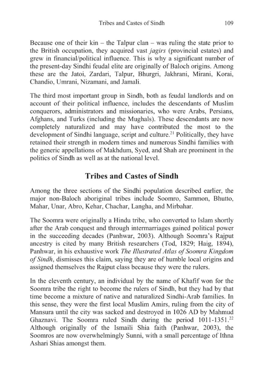 28/63Soomro is a tribe of rajputs (some say, Parmar rajputs) indigenous to Sindh. When the Arabs came, members of this rajput tribe were some of the first to embrace Islam. Sure they would've put up a fight first, but not much on record corroborates that.