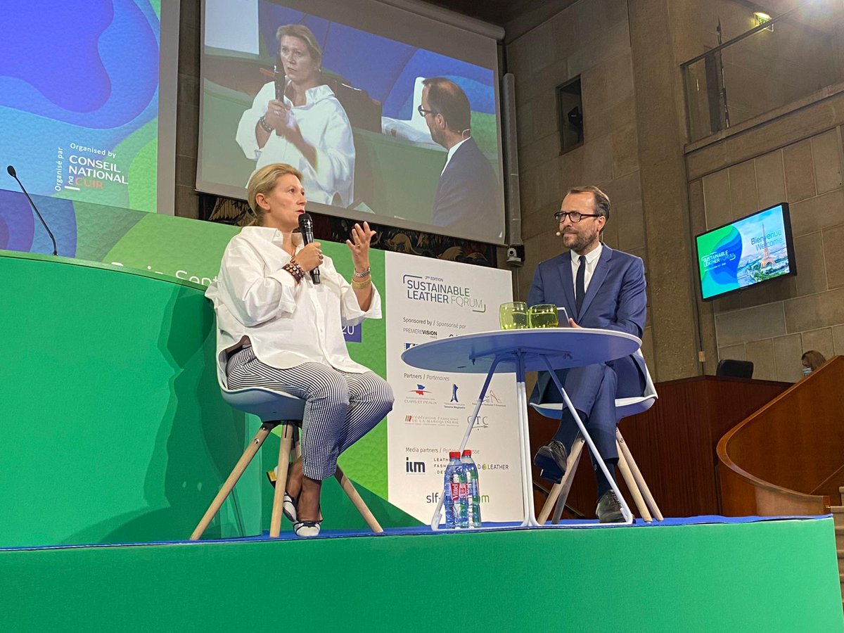 "Le Luxe a une capacité d’entraînement dont il se sert et doit se servir encore davantage pour emmener l’ensemble du secteur de la Mode sur une trajectoire plus durable." Marie-Claire Daveu, CSO de Kering, au #SLFParis2020.