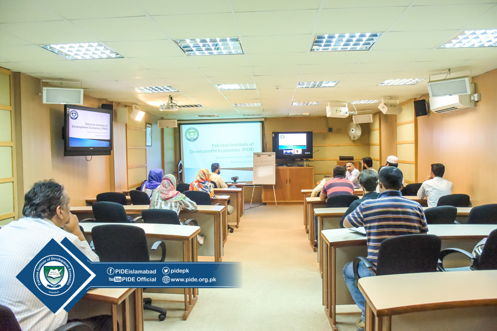 PIDEpk's tweet photo. #PIDETrainingPrograms
The Refresher course started today, more than 100 students participated via in-House and online conference
#PIDE #PIDEIdeas
@nadeemhaque @durre_nayab_ @drniqbal @Asad_Umar @NaseemFarraz @nasir_econ @karimeconomist @aqeelCh https://t.co/qkLQ4Tl37t