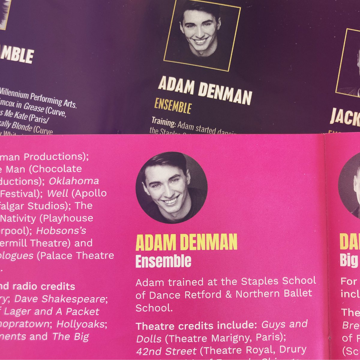 AdamBattey's tweet photo. Really enjoyed seeing @42ndStreetLDN again last night - but this time in the @LightSheffield cinema. Good to spot a familiar face [@adam_denman] in the ensemble 😂
...TBH I wish I could see @crucibletheatre’s GuysAndDolls again too 😩 
#IMissWork #IMissLiveTheatre #WeMakeEvents https://t.co/N0dgb8Vhp9