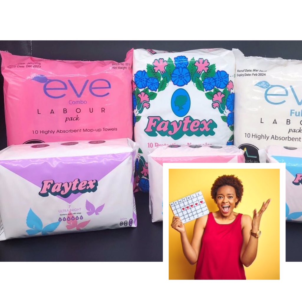 FaytexGHProduct's tweet photo. Women are happy when they have a friend they can depend on. 
Faytex guarantees comfort with our organic mother care products,for menstruation and medical use.https://t.co/TmzWJvEmBF 233245406088 https://t.co/4g9SdGEGir