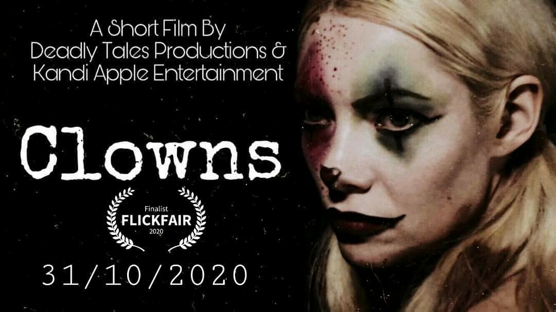 deadlytalespro's tweet photo. Here come the clowns!

We are pleased to announce Clowns will officially be released this Halloween only on our youtube channel. 

#Halloween #clowns2020 #comingsoon #horror https://t.co/RXQAjGNFYY