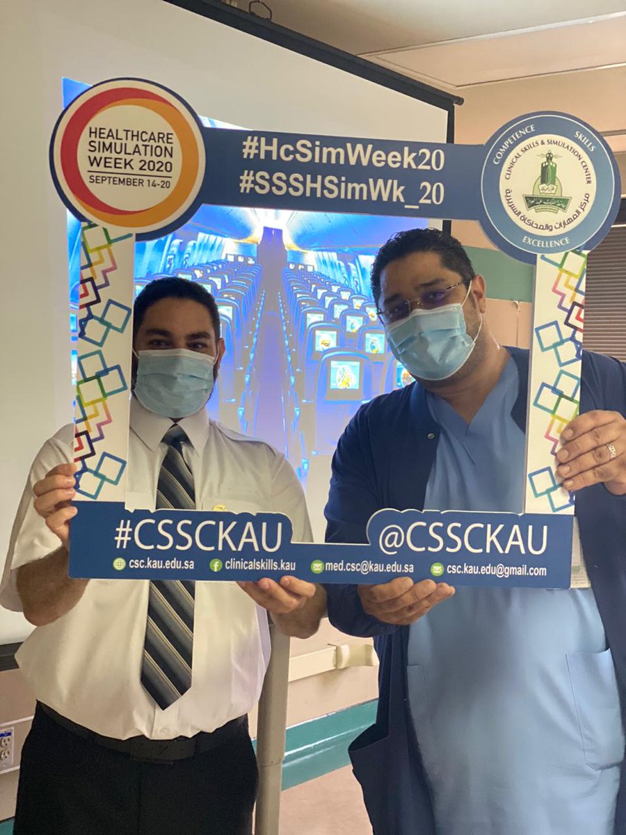 CSSCKau's tweet photo. 15 SEPT 20 فعاليات أسبوع المحاكاة في الرعاية الصحية لليوم نرجو التظجيل في الباركود
#HcSimWeek20 #SSSHSimWk_20 #LetSimSaudi #لنكن_مبدعين @bokera1
@draaarab
@JameelEM @doctorloay
@drtahamasri @CSSCKau https://t.co/FeQVFbabdj https://t.co/tG2stWOfYL