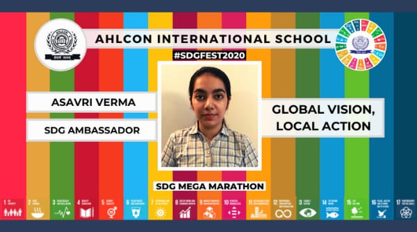 Fostering the ss agency #Ahlconintl #Voice #Choice #Ownership #SDGFEST2020
#SDG Ambassador

<a href="/asavri_13/">Asavri</a> is a compassionate ss who endeavours to inspire people with her self-composed music &amp;  collaborated with UNODC in releasing her debut album highlighting social issues &amp;the SDGs.